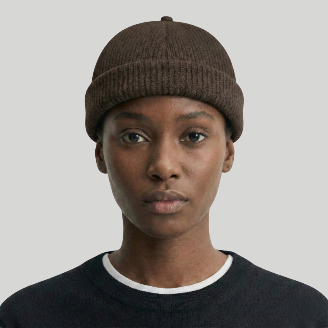 Bonnet Docker Marron Brut