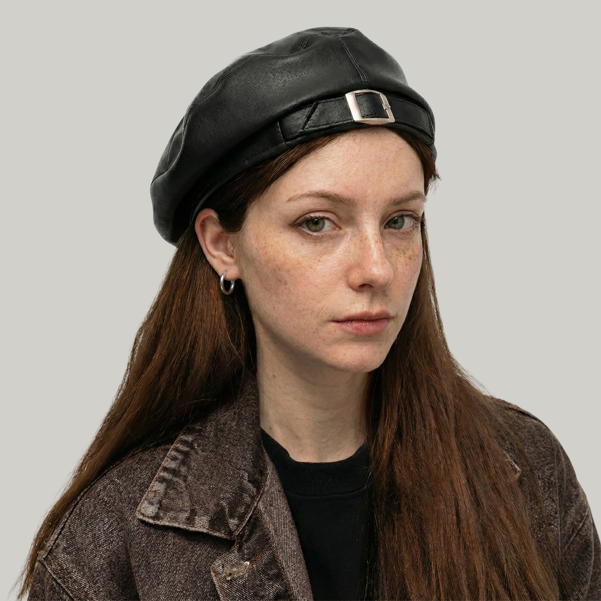 Béret Basque Femme Noir