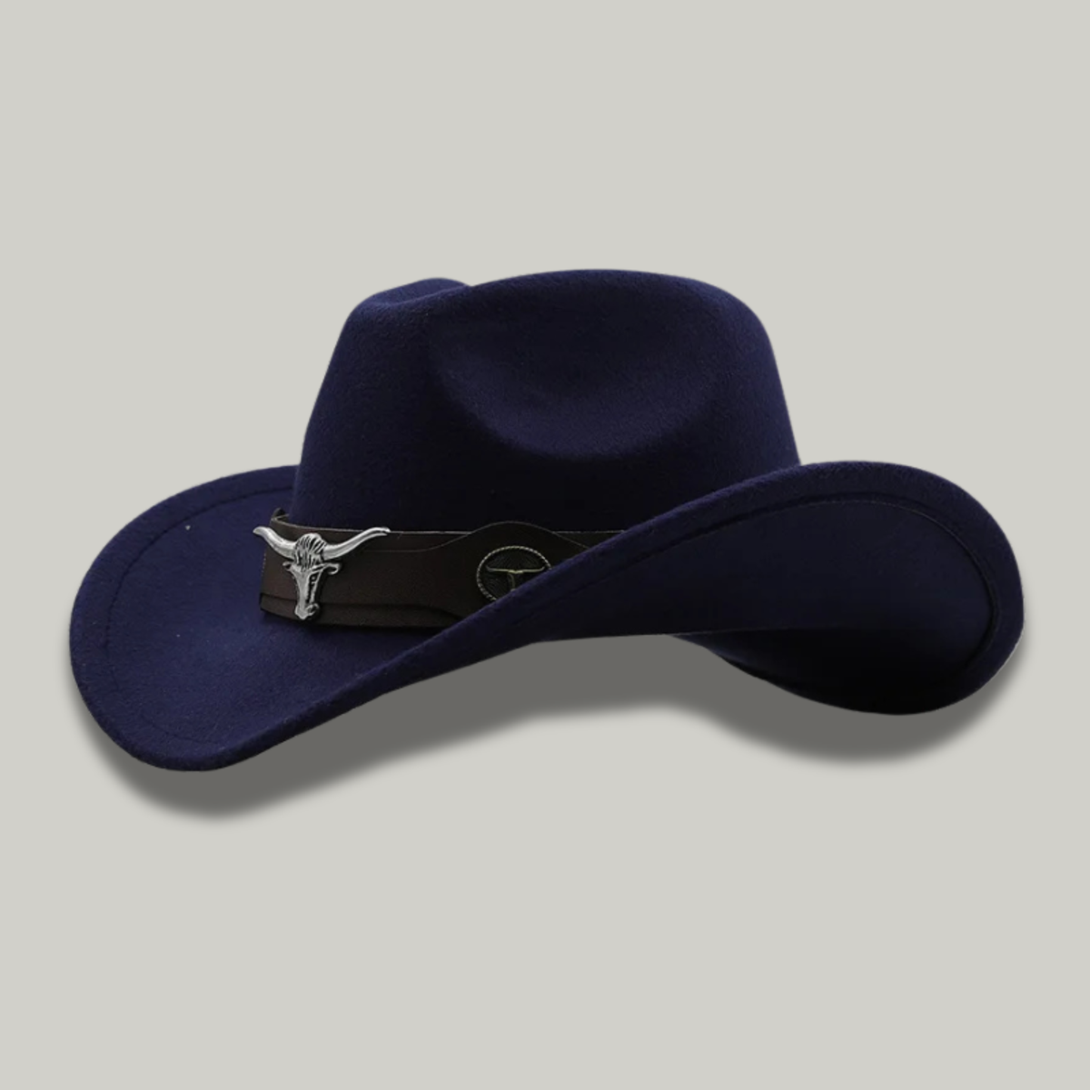 Chapeau de Cowboy Bleu Taureau