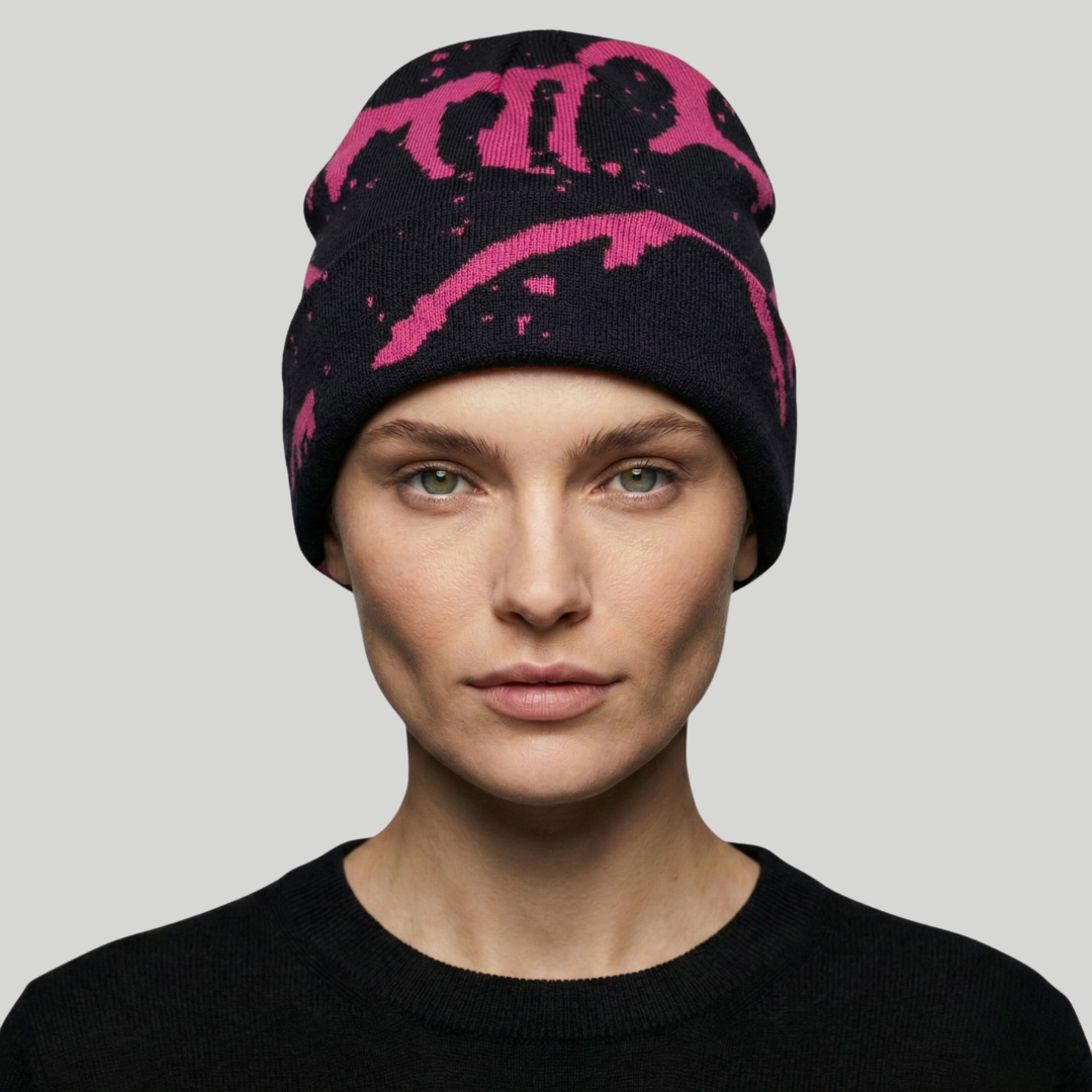 Bonnet StreetWear Rose Hiver