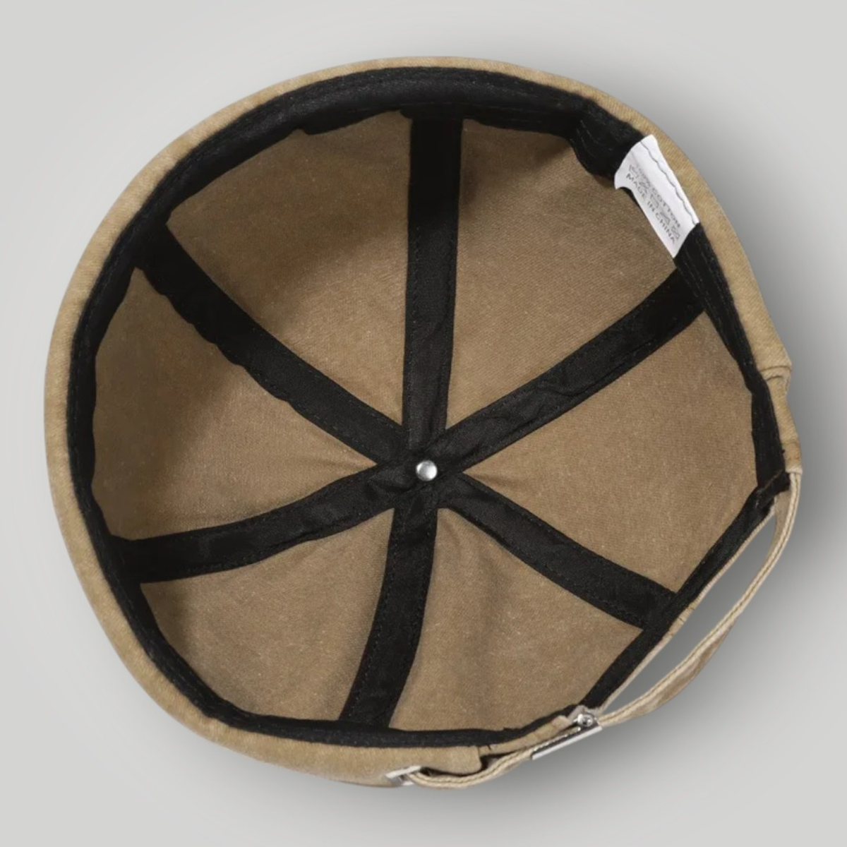 Bonnet Docker Marron Délavé