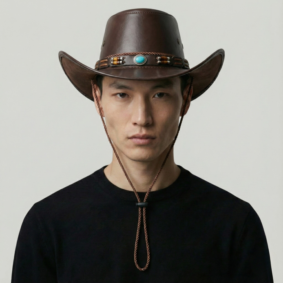 Chapeau de Cowboy Marron Campagne
