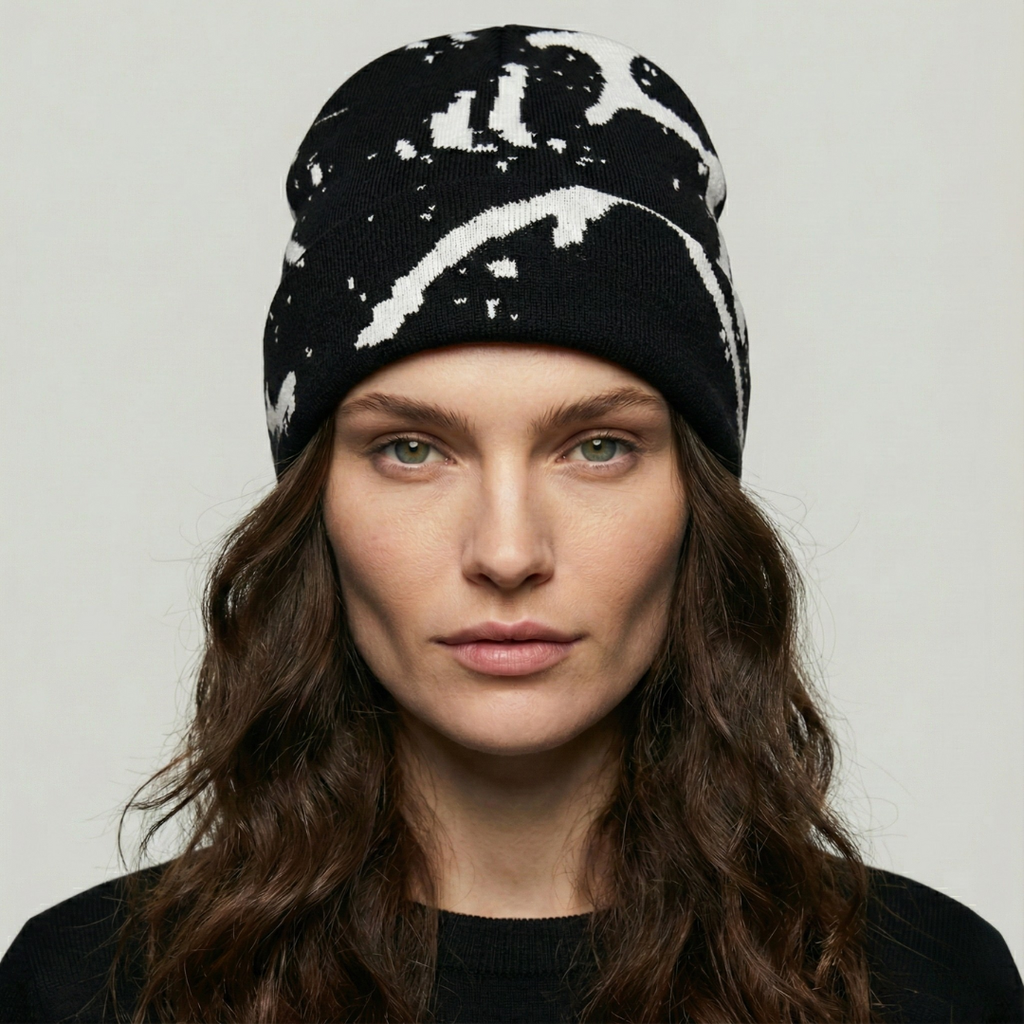 Bonnet StreetWear Noir Hiver
