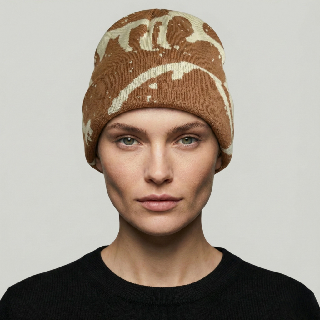Bonnet StreetWear Marron Hiver