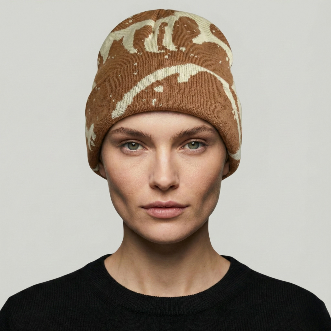 Bonnet StreetWear Marron Hiver