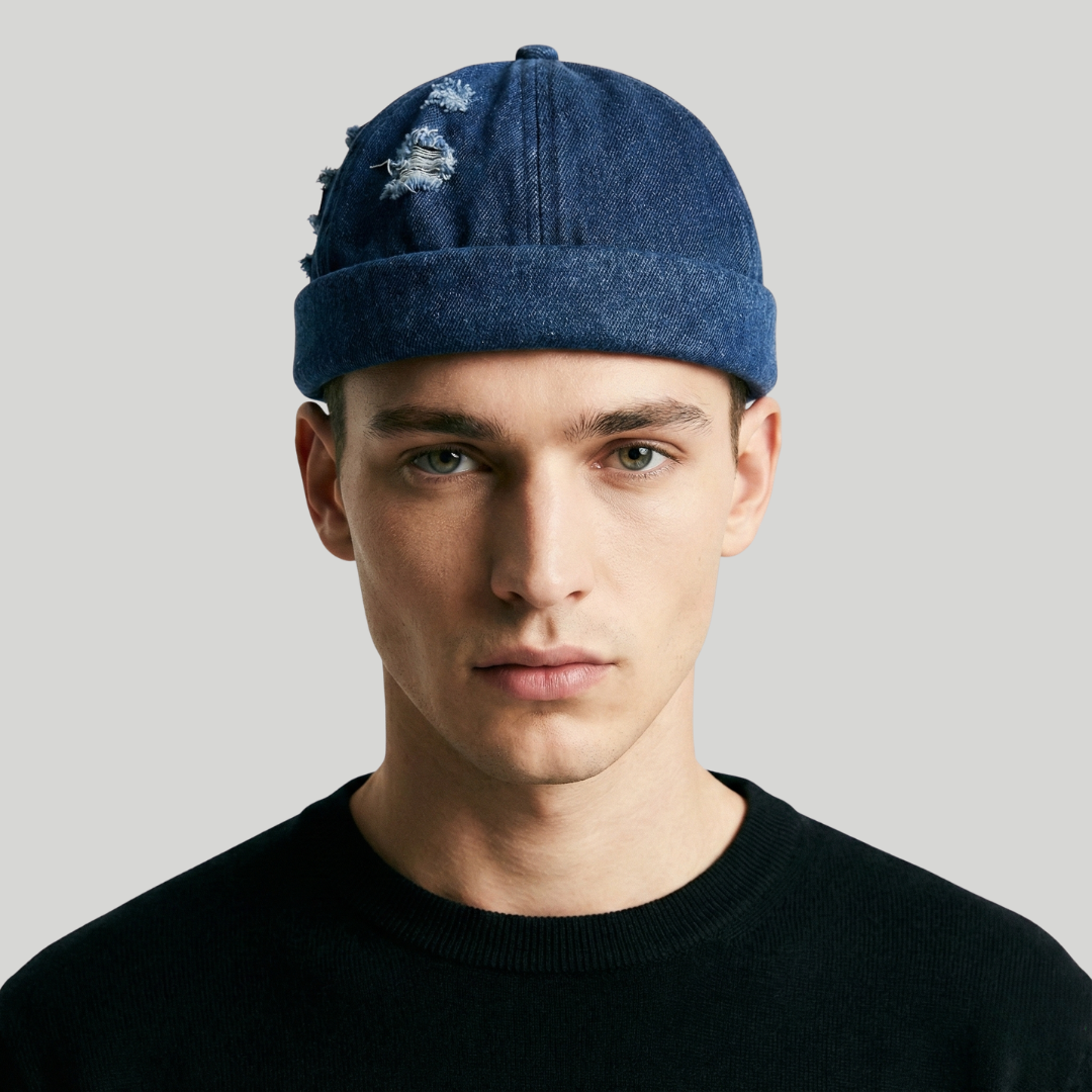 Bonnet Docker Bleu Jean