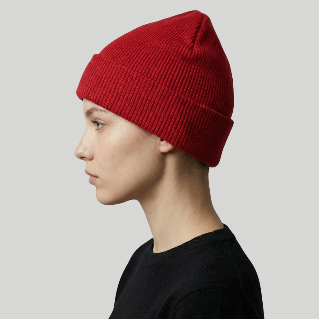 Bonnet Hiver Rouge Classique