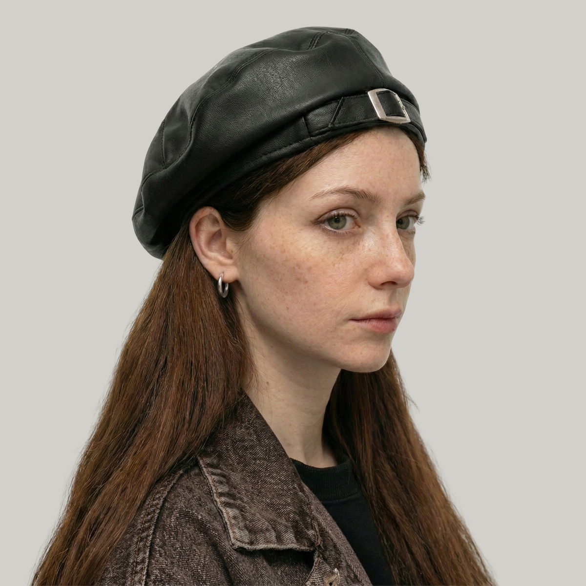 Béret Basque Femme Noir
