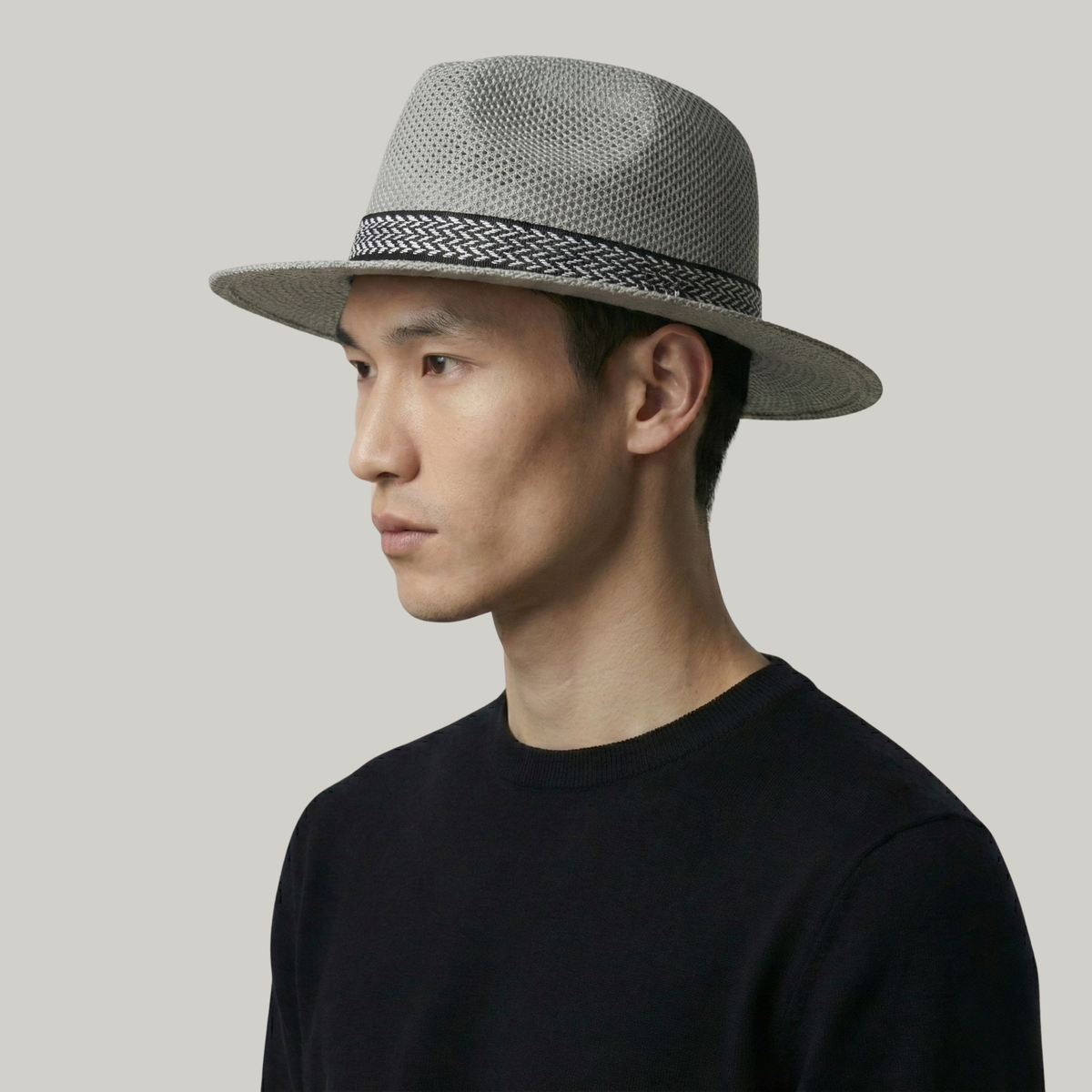 Chapeau Panama Gris Paille