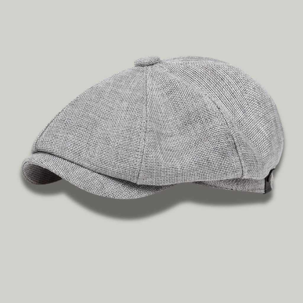 Béret Gavroche Gris Simple