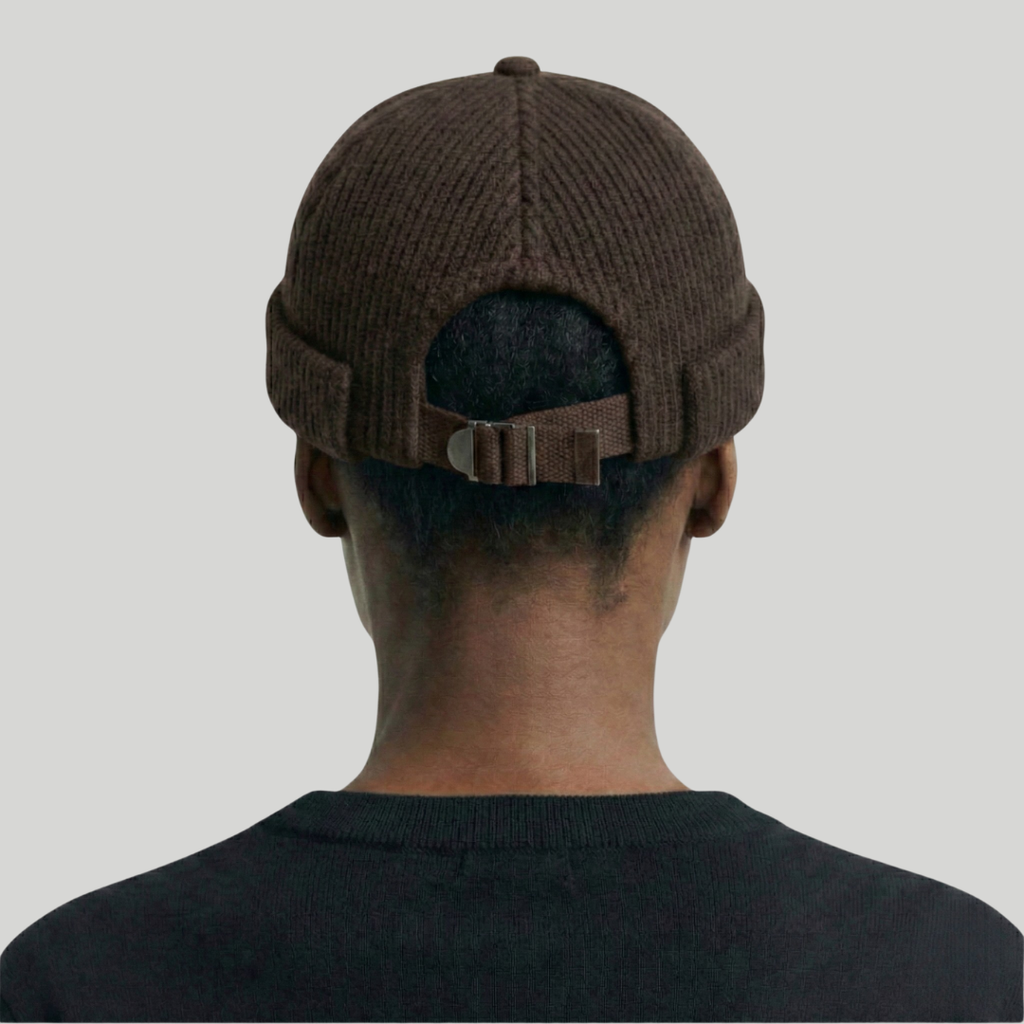 Bonnet Docker Marron Brut