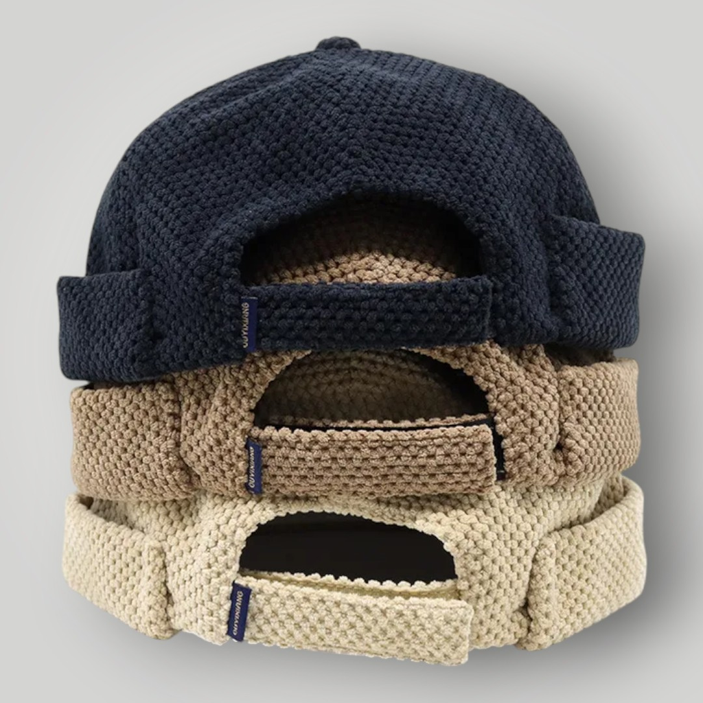 Bonnet Docker Beige Maille