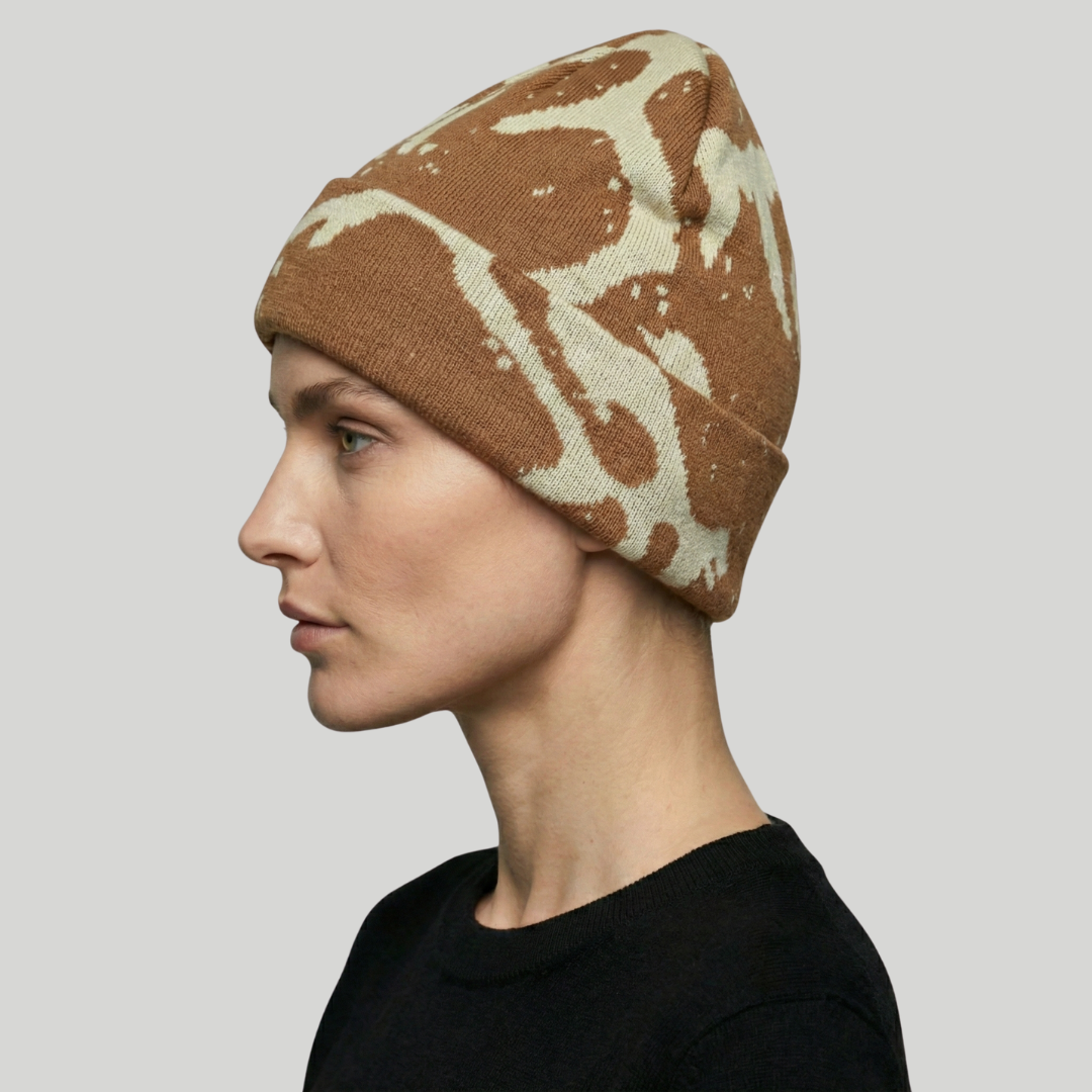 Bonnet StreetWear Marron Hiver