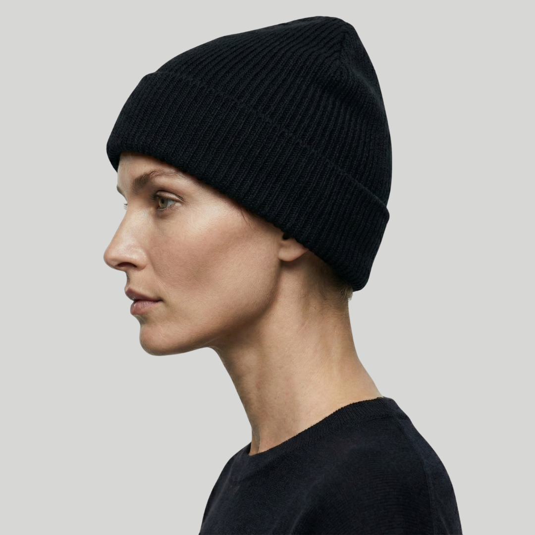 Bonnet Hiver Noir Classique