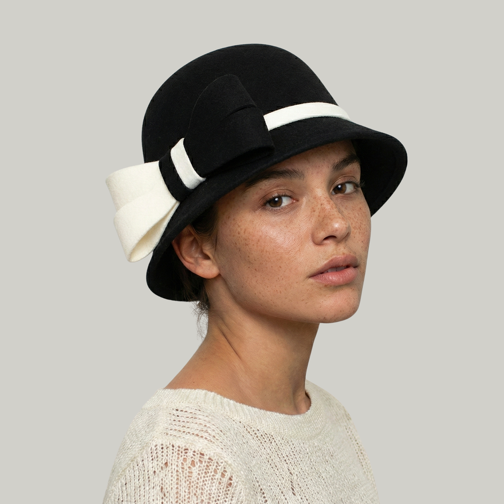 Chapeau Melon Femme Noir Mariage