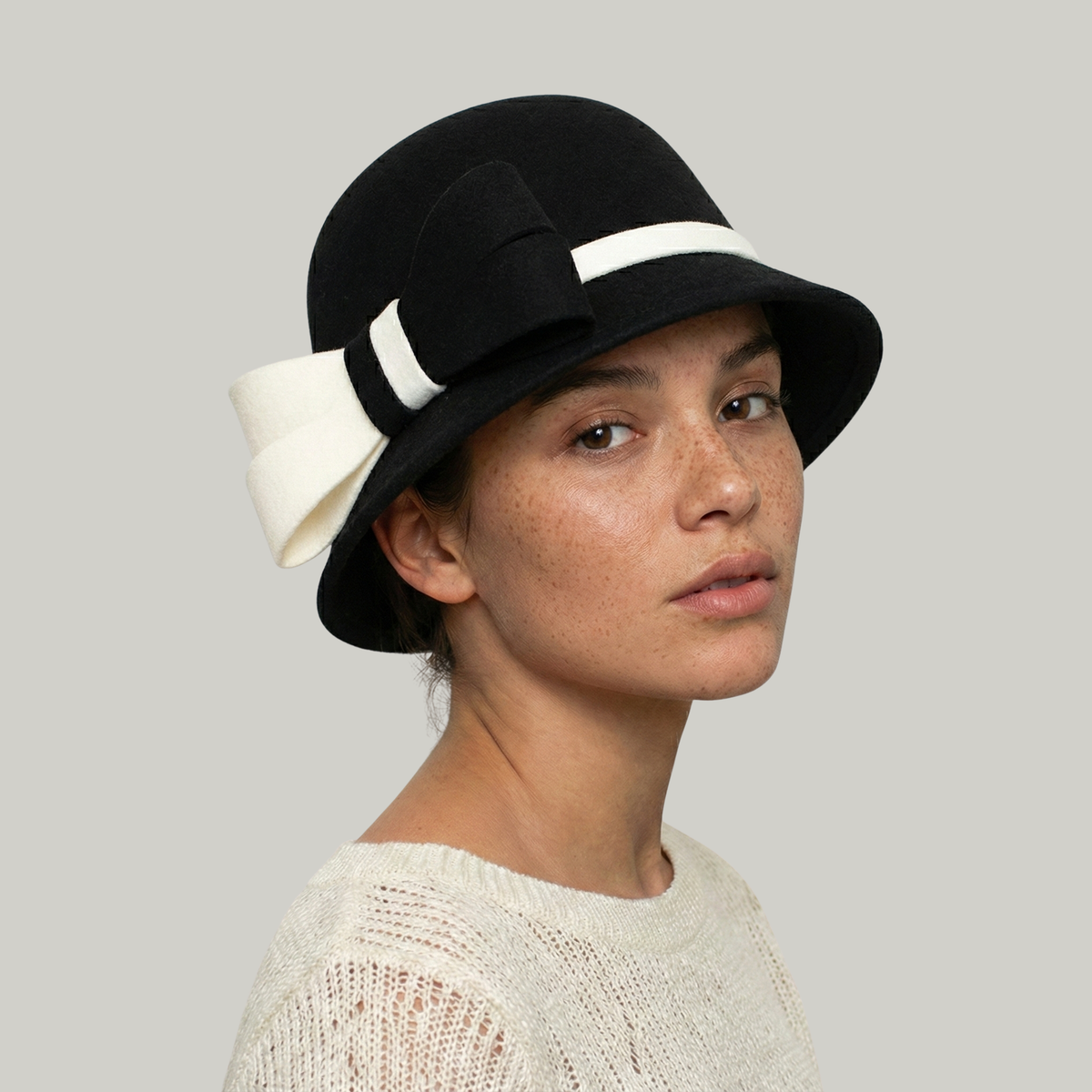 Chapeau Melon Femme Noir Mariage