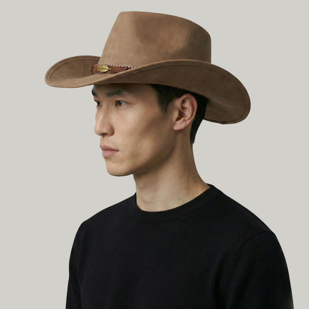 Chapeau de Cowboy Marron Texas