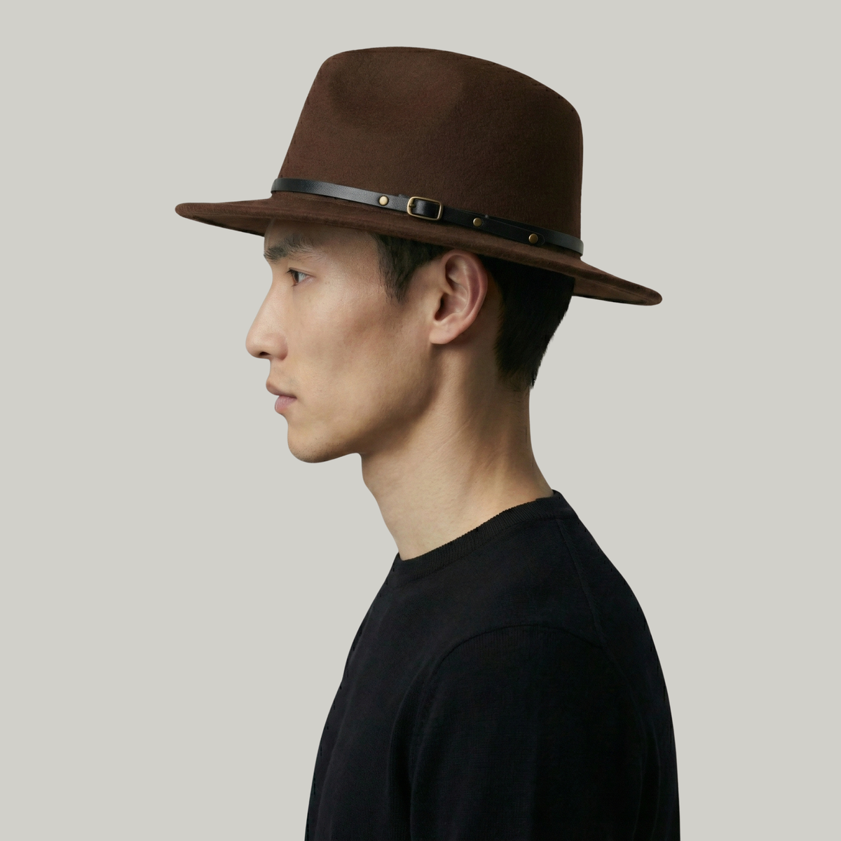 Chapeau Fedora Marron Classique