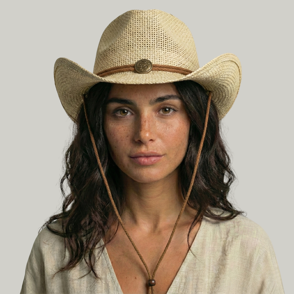 Chapeau de Cowboy en Paille