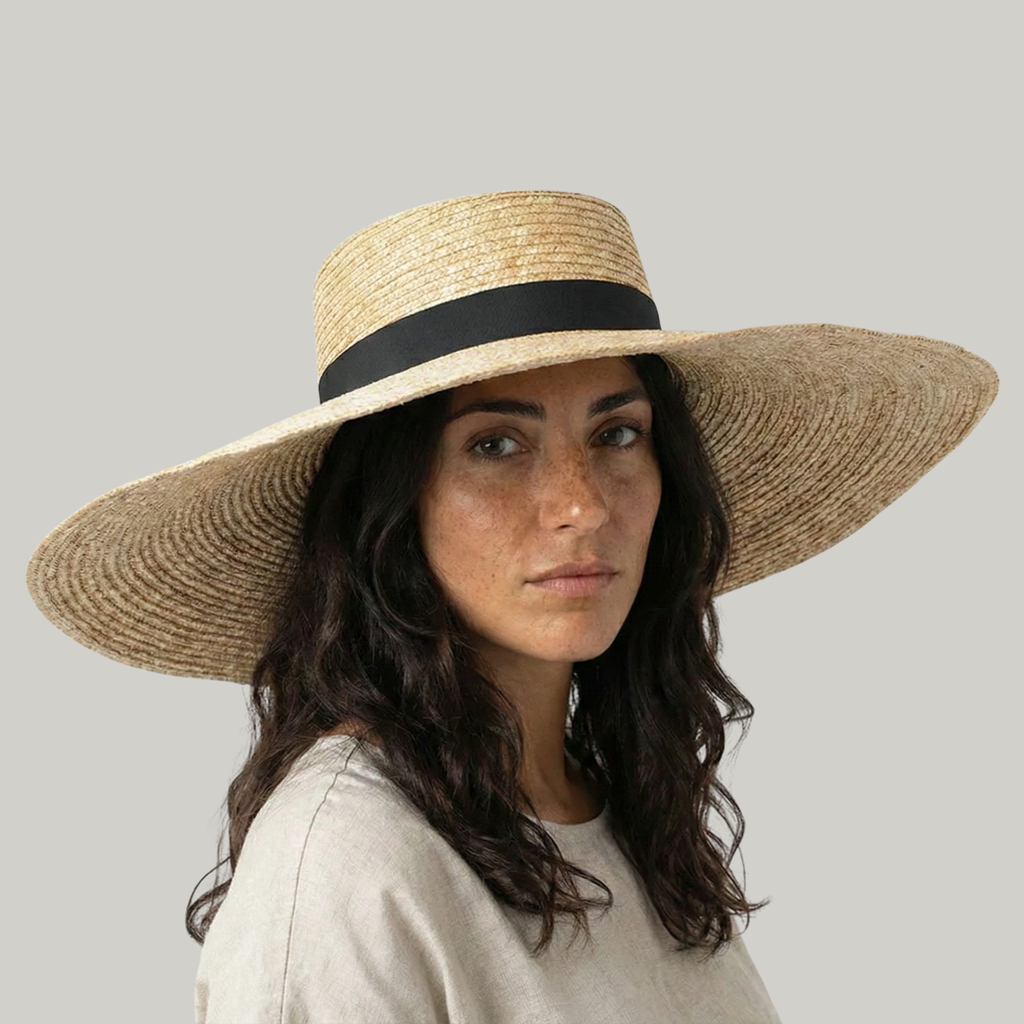Chapeau de Paille Femme Large
