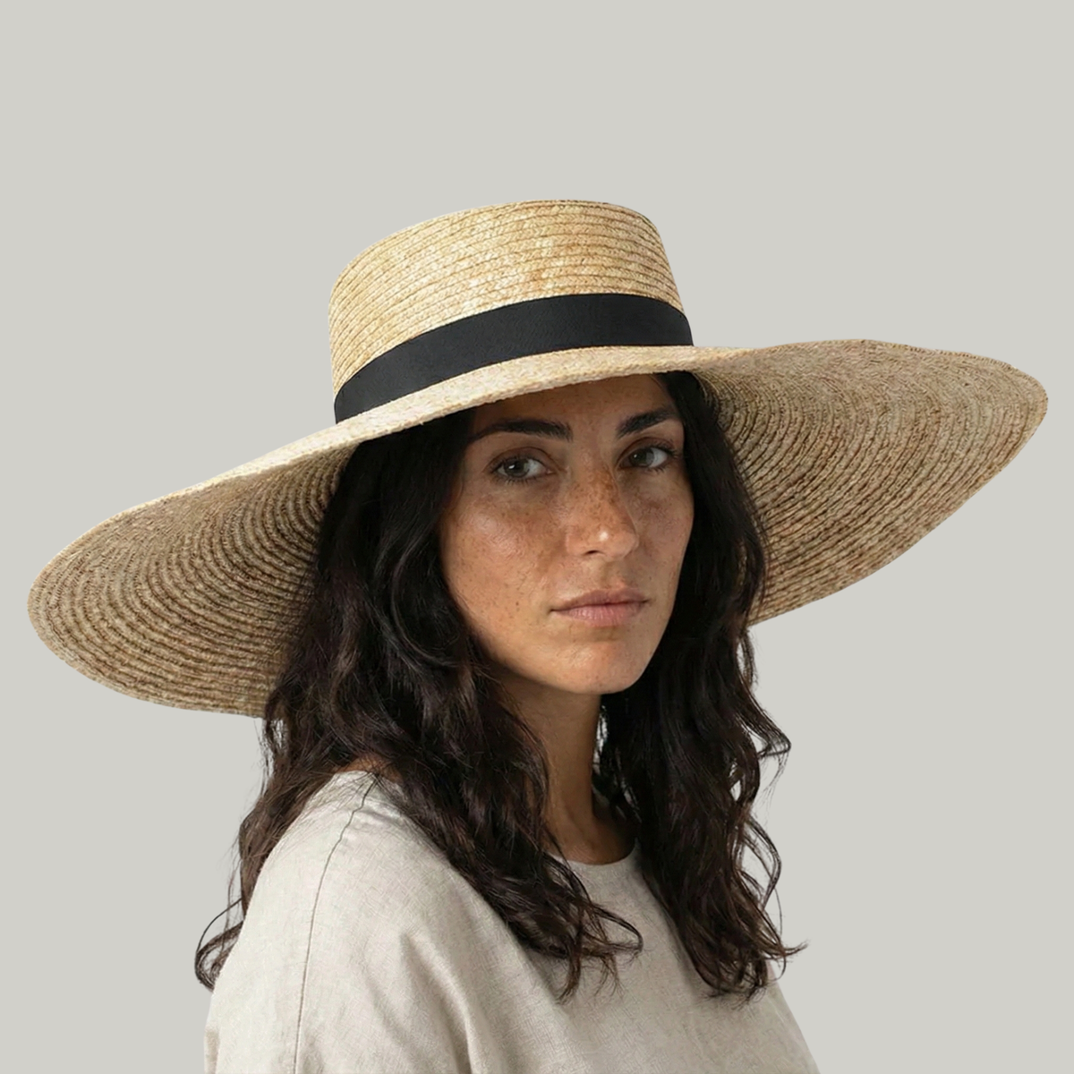 Chapeau de Paille Femme Large