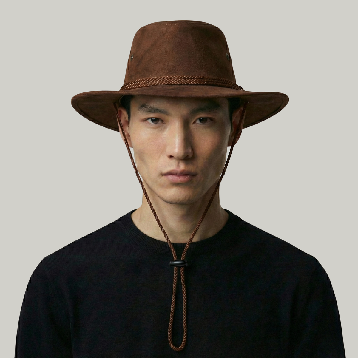 Chapeau Fedora Marron Simple