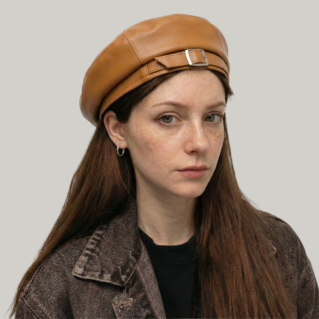 Béret Basque Femme Marron