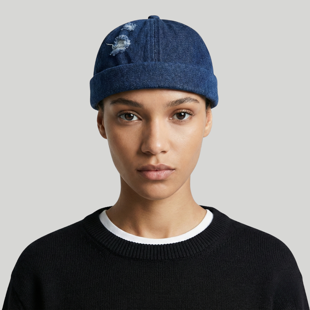 Bonnet Docker Bleu Jean