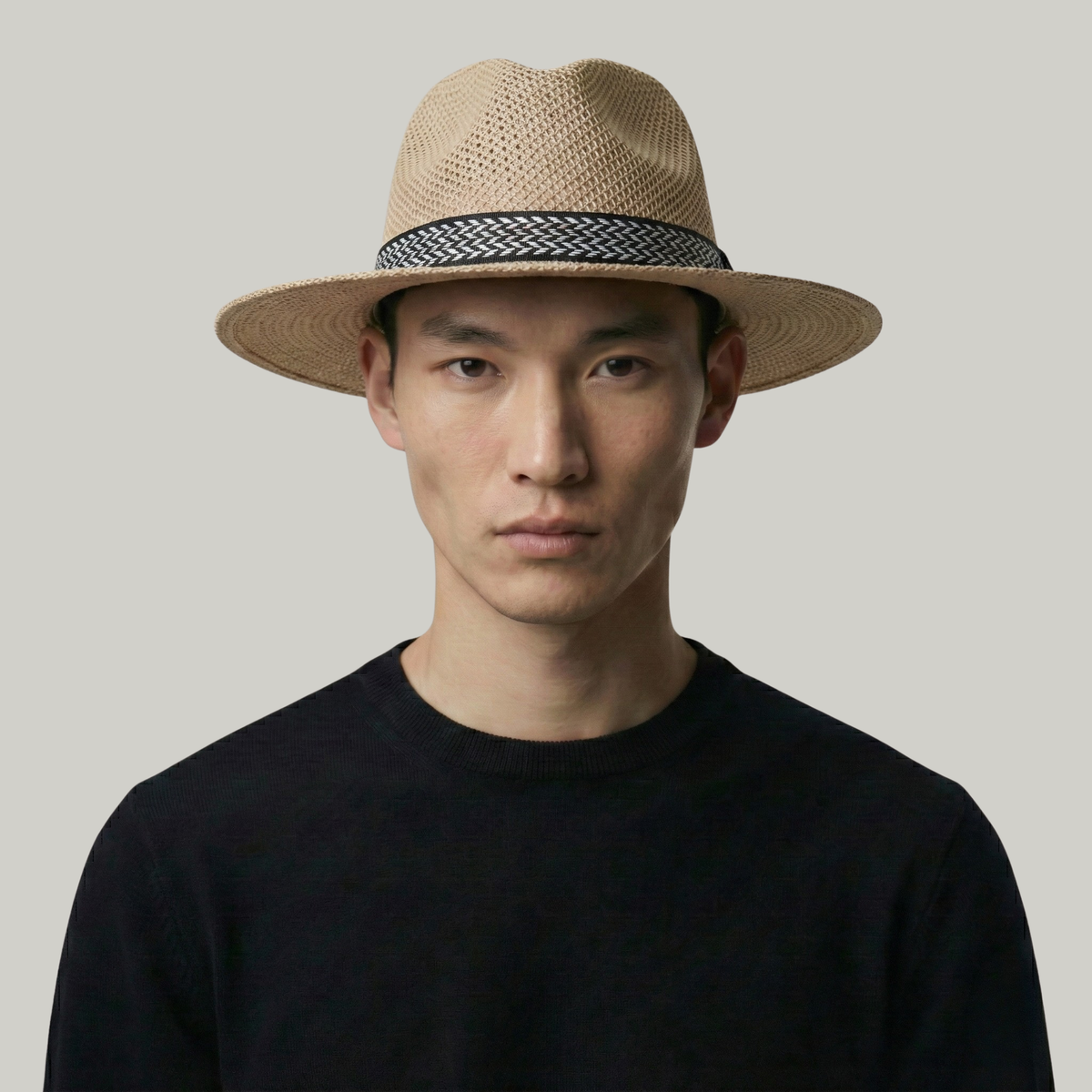 Chapeau Panama Marron Paille