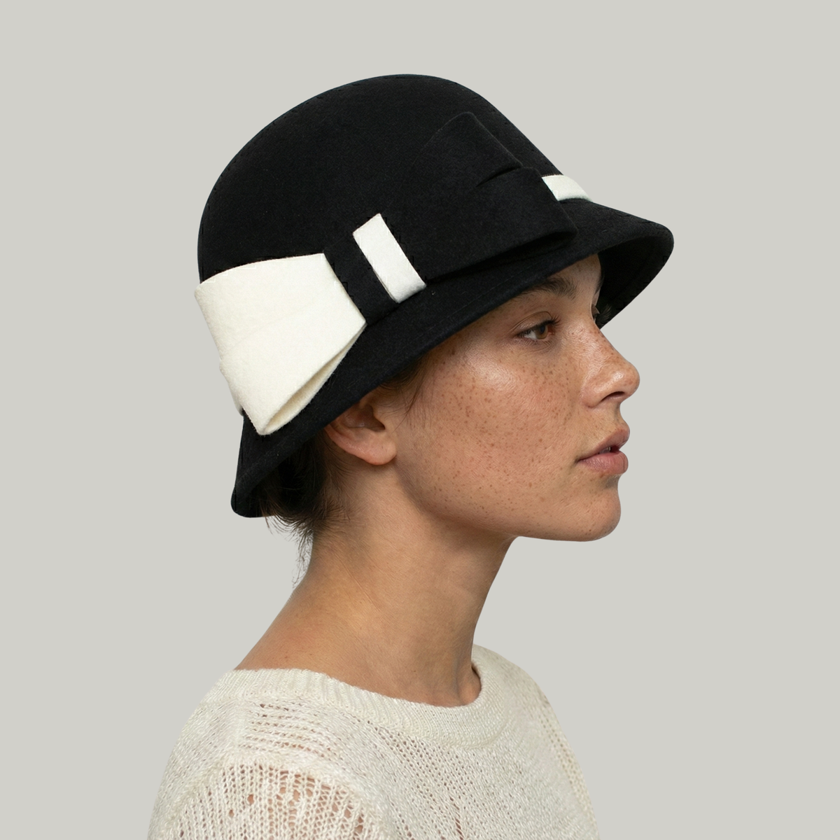 Chapeau Melon Femme Noir Mariage