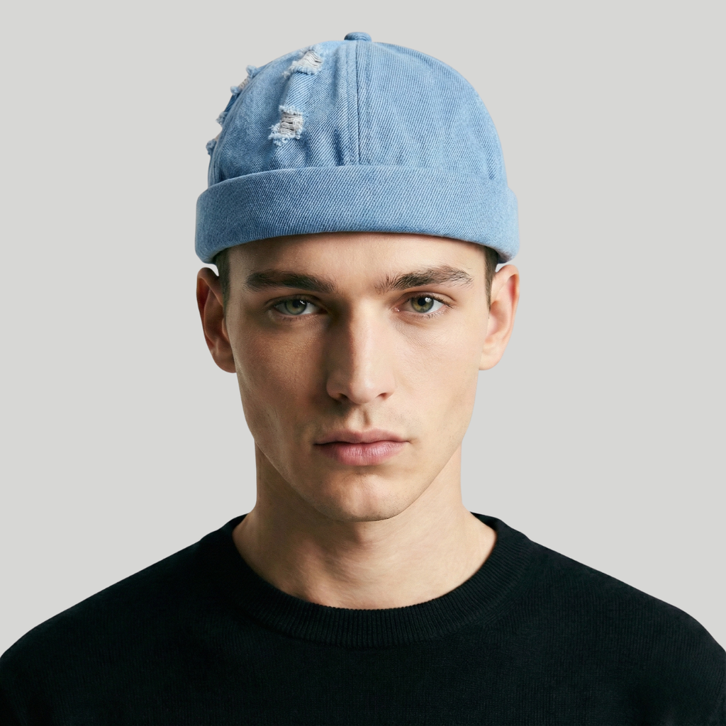 Bonnet Docker Bleu Jean