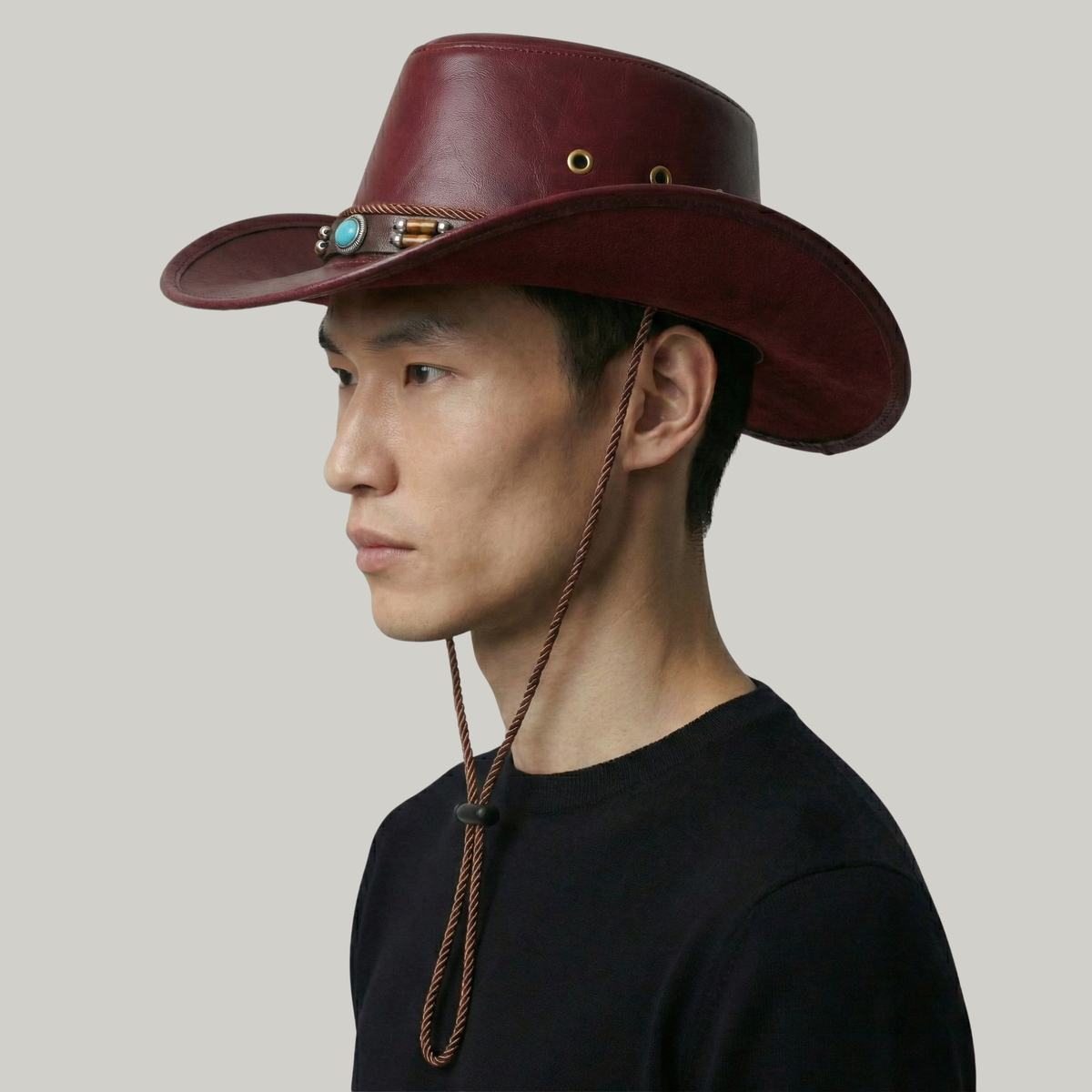 Chapeau de Cowboy Rouge Campagne