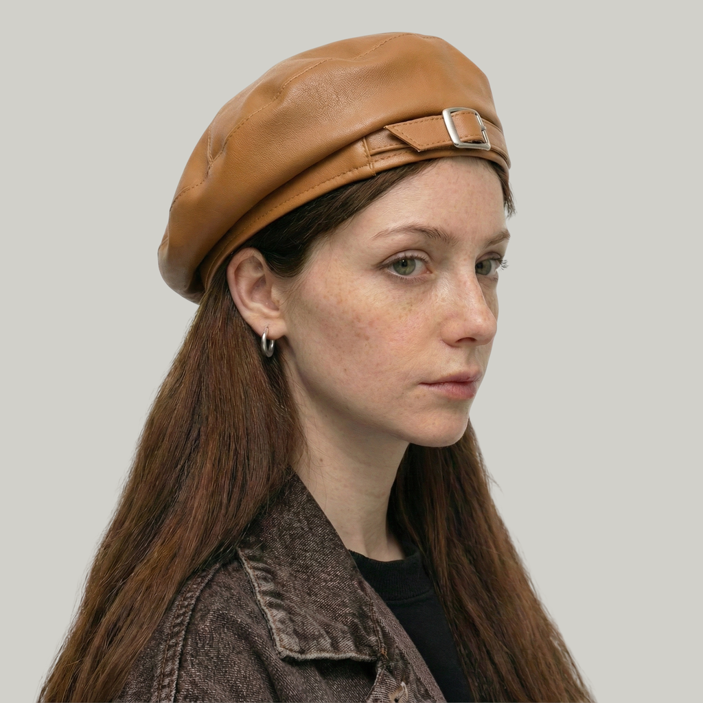 Béret Basque Femme Marron