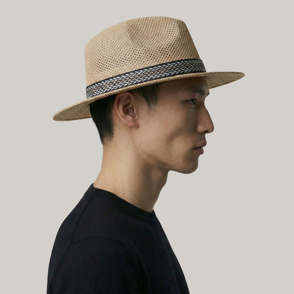 Chapeau Panama Marron Paille