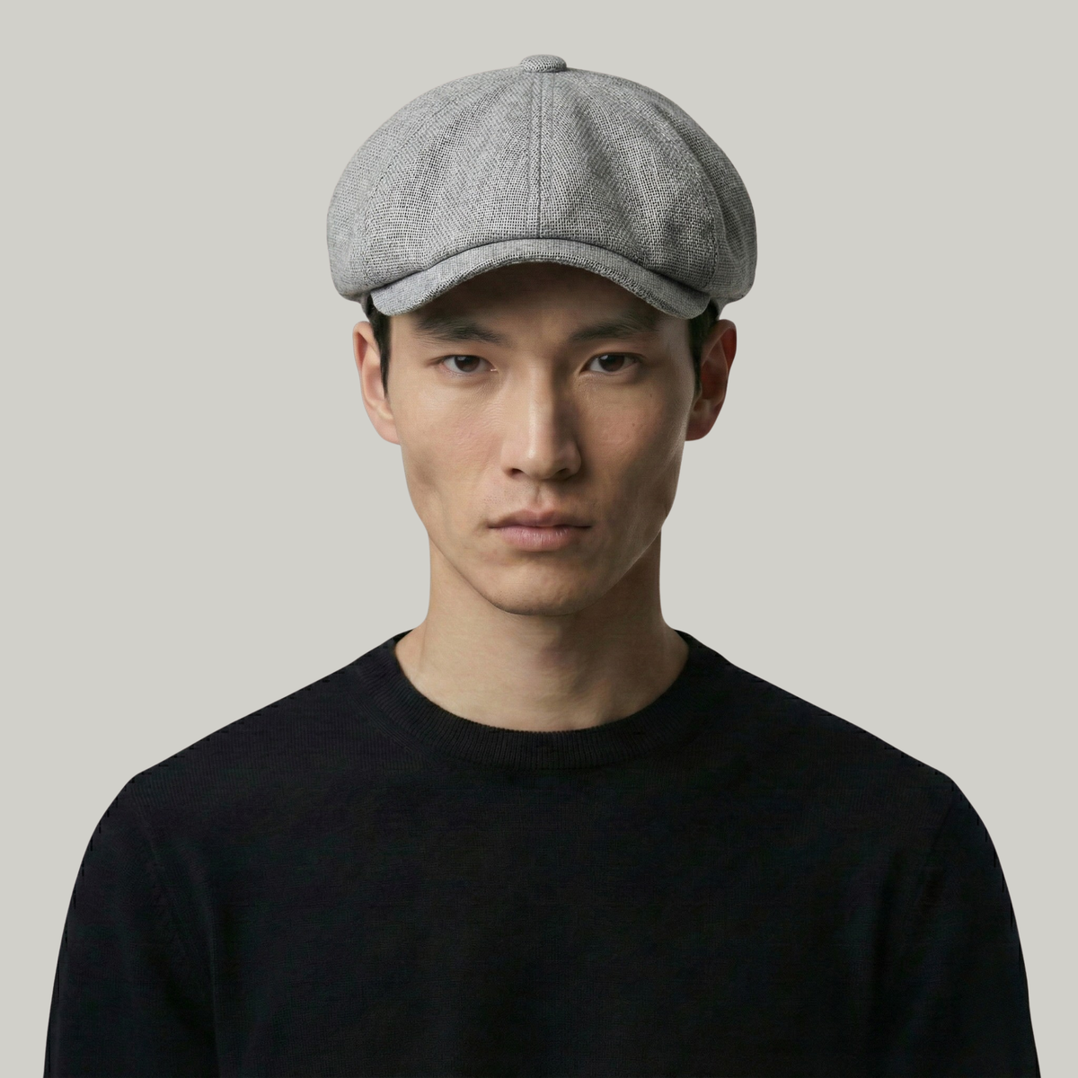 Béret Gavroche Gris Simple