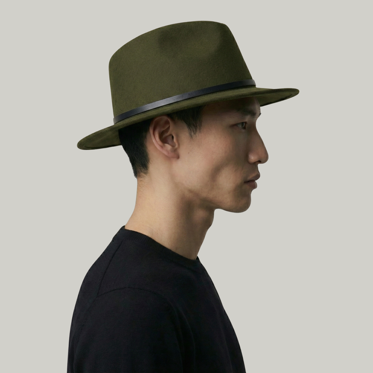Chapeau Fedora Vert Classique