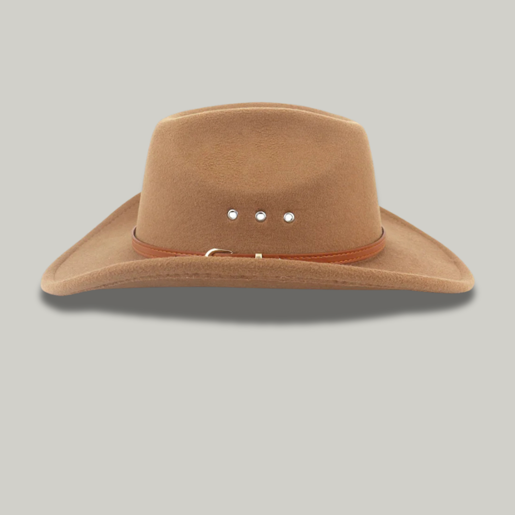Chapeau de Cowboy Homme Rouge Doux