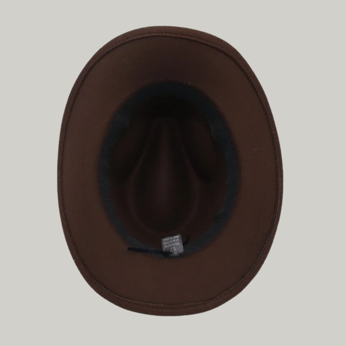 Chapeau de Cowboy Noir Sans Motif