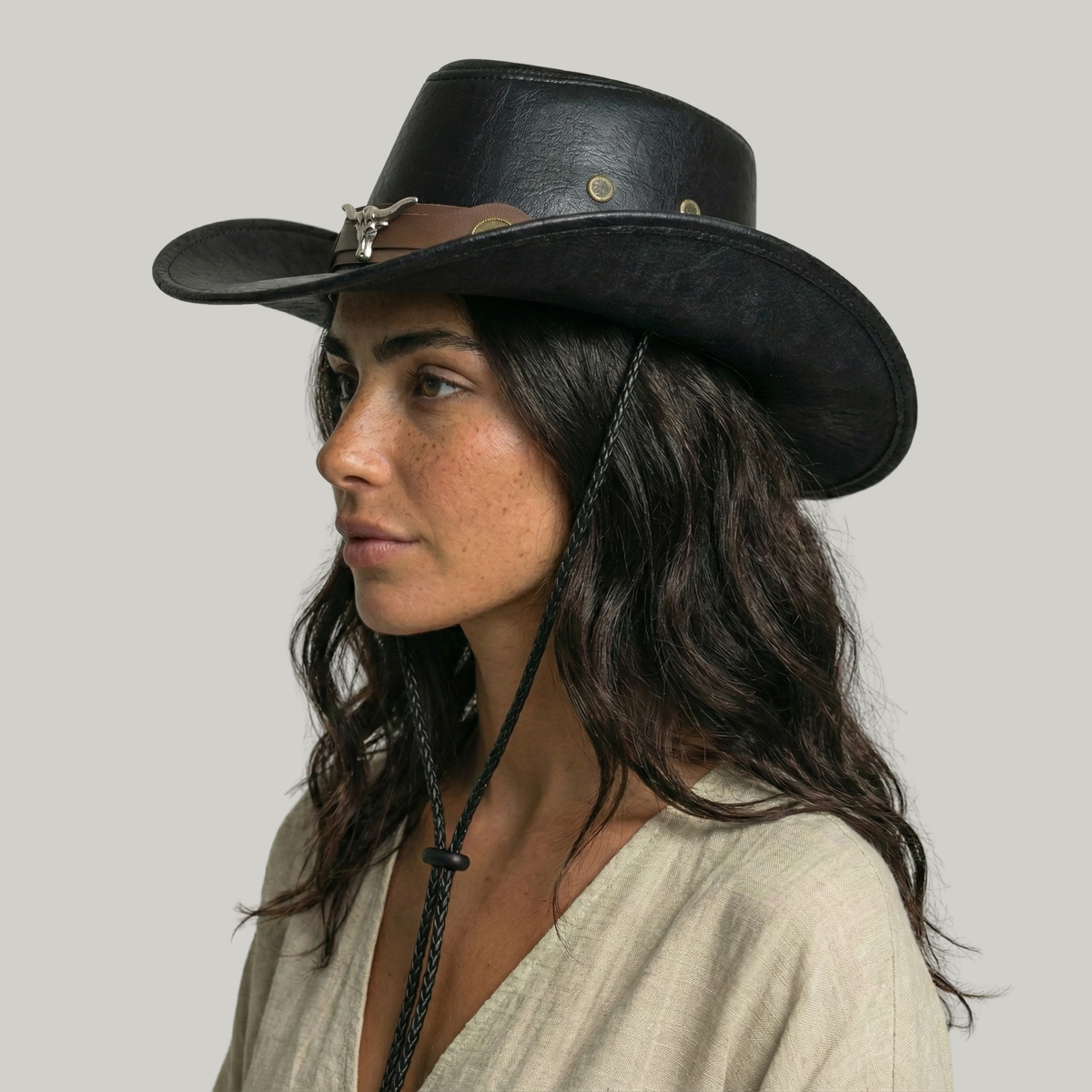 Chapeau de Cowboy Noir Western