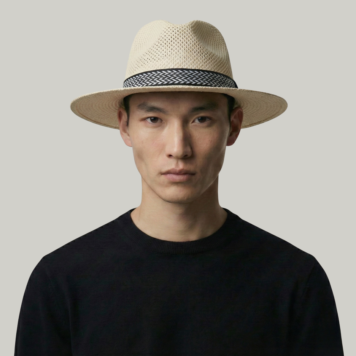 Chapeau Panama Beige Paille