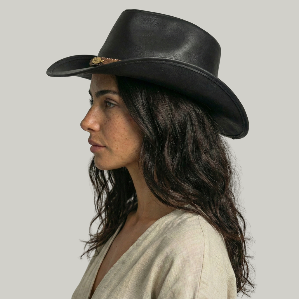 Chapeau de Cowboy Noir Texas