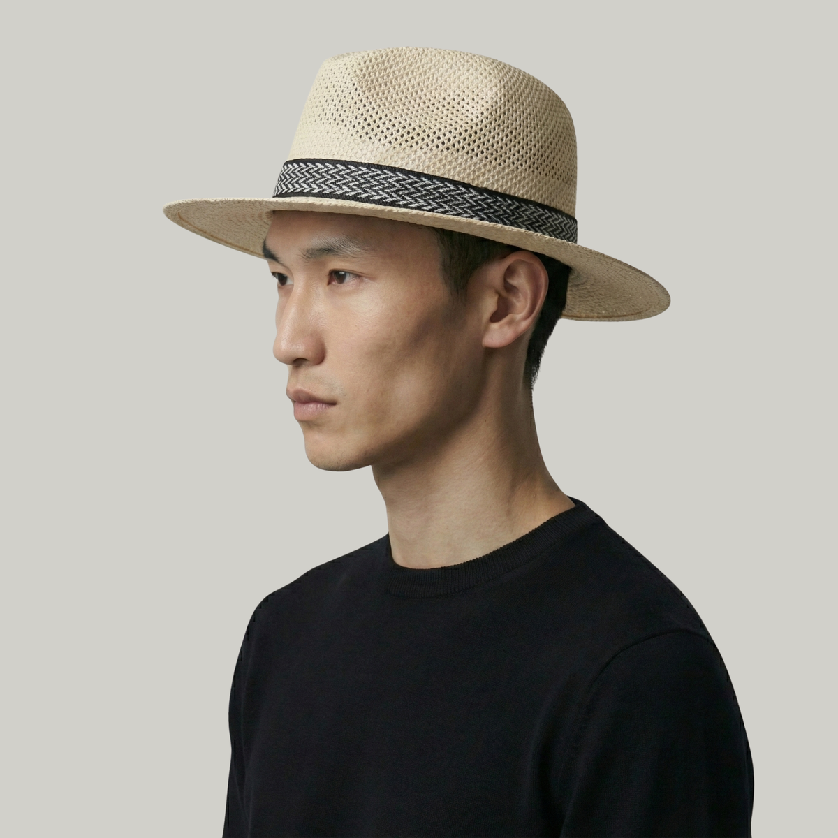 Chapeau Panama Beige Paille