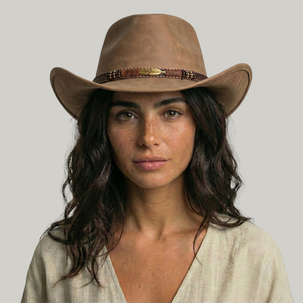 Chapeau de Cowboy Marron Texas