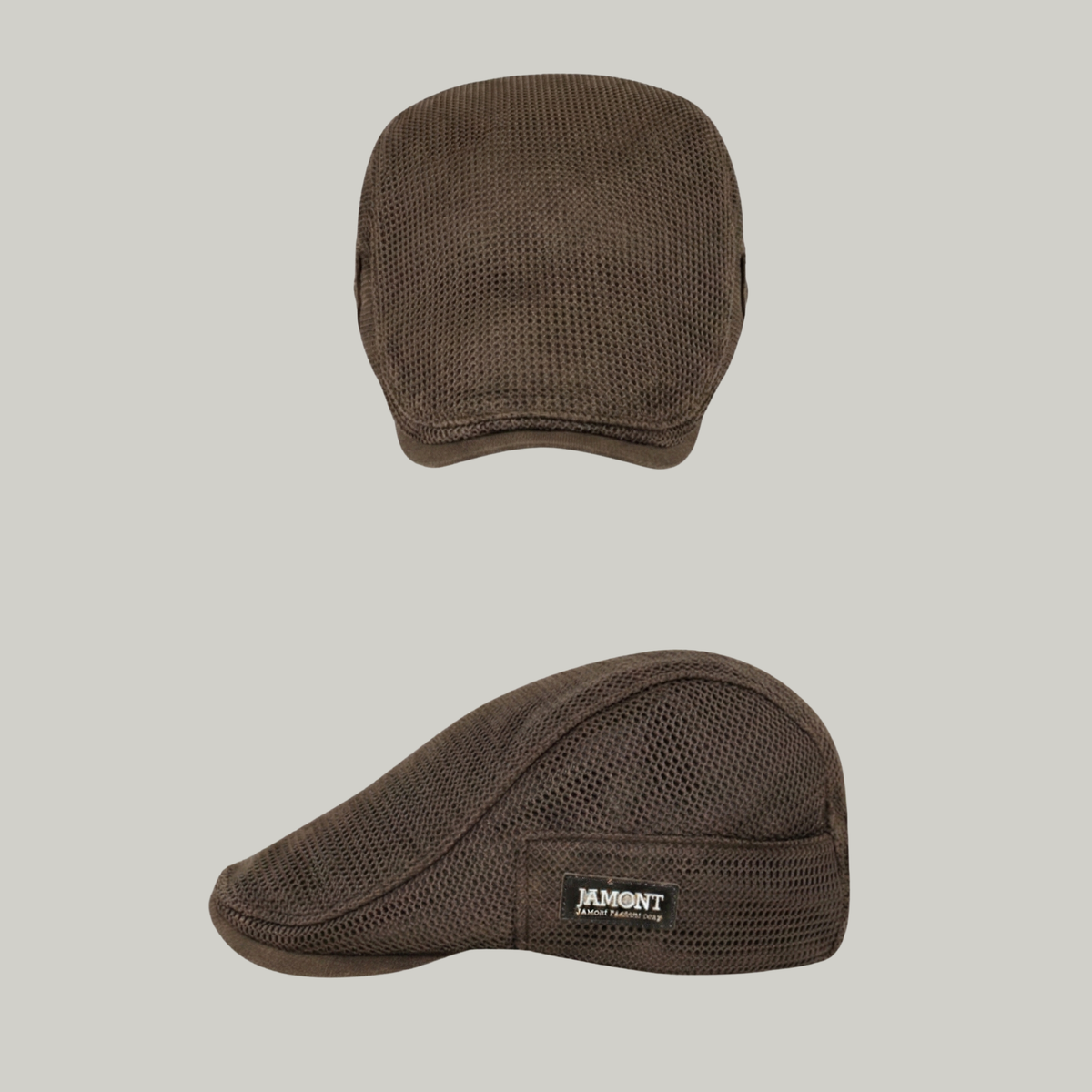 Béret Homme Marron en Maille