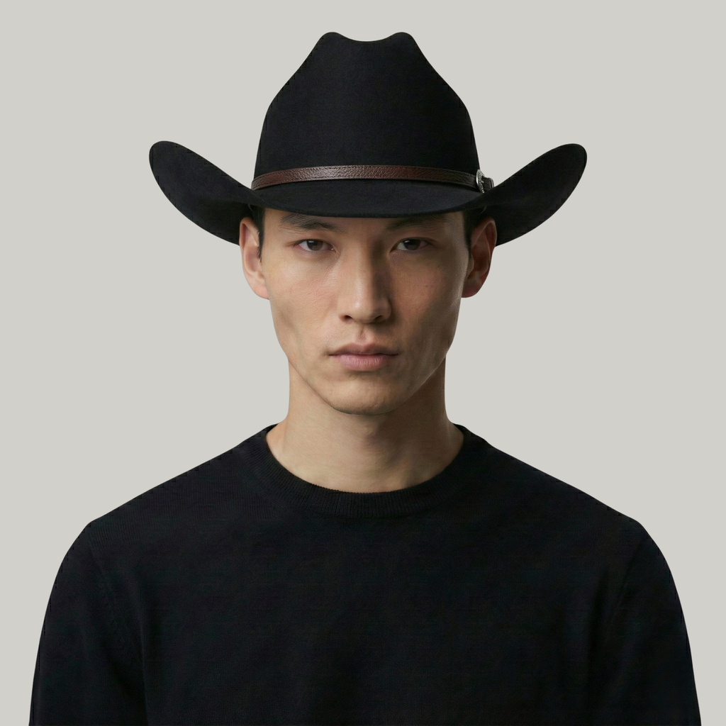 Chapeau de Cowboy Noir Classe