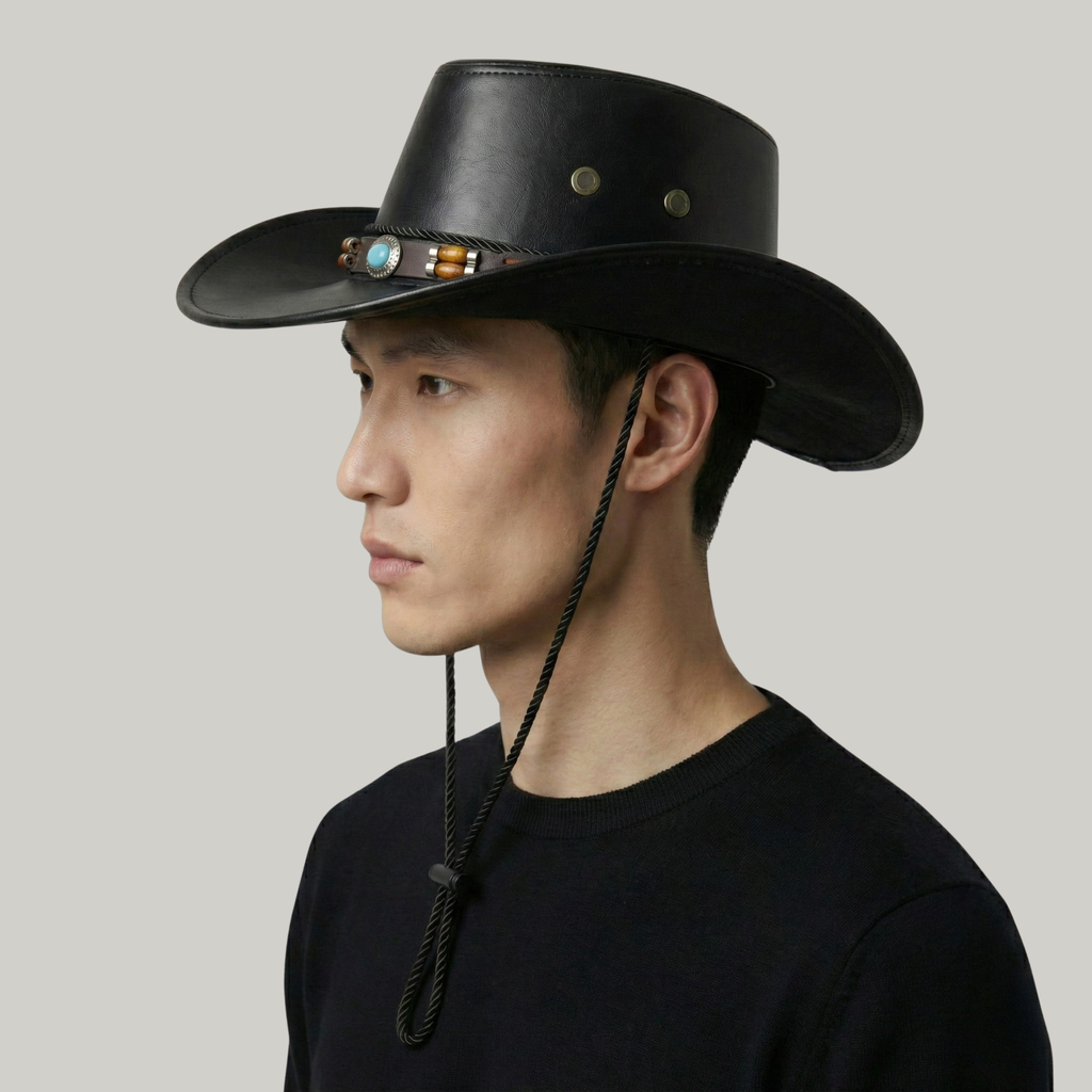 Chapeau de Cowboy Noir Campagne