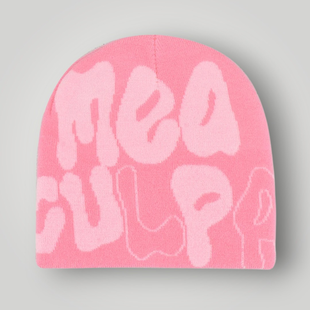 Bonnet Hiver Rose Mea Culpa