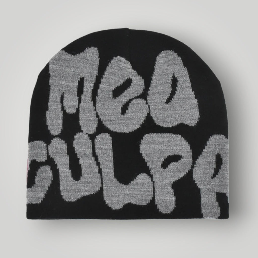 Bonnet Hiver Noir Mea Culpa